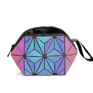 Luminous Handbag for Women and Girls – Reflective Satchel Bag for Weddings and Travel