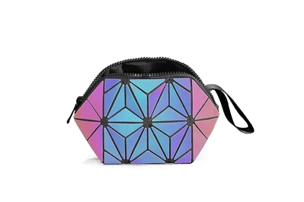 Luminous Handbag for Women and Girls – Reflective Satchel Bag for Weddings and Travel