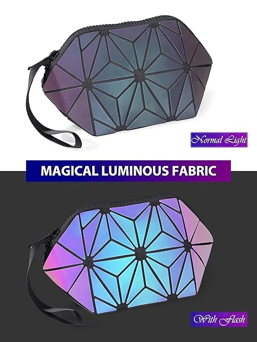 Luminous Handbag for Women and Girls – Reflective Satchel Bag for Weddings and Travel